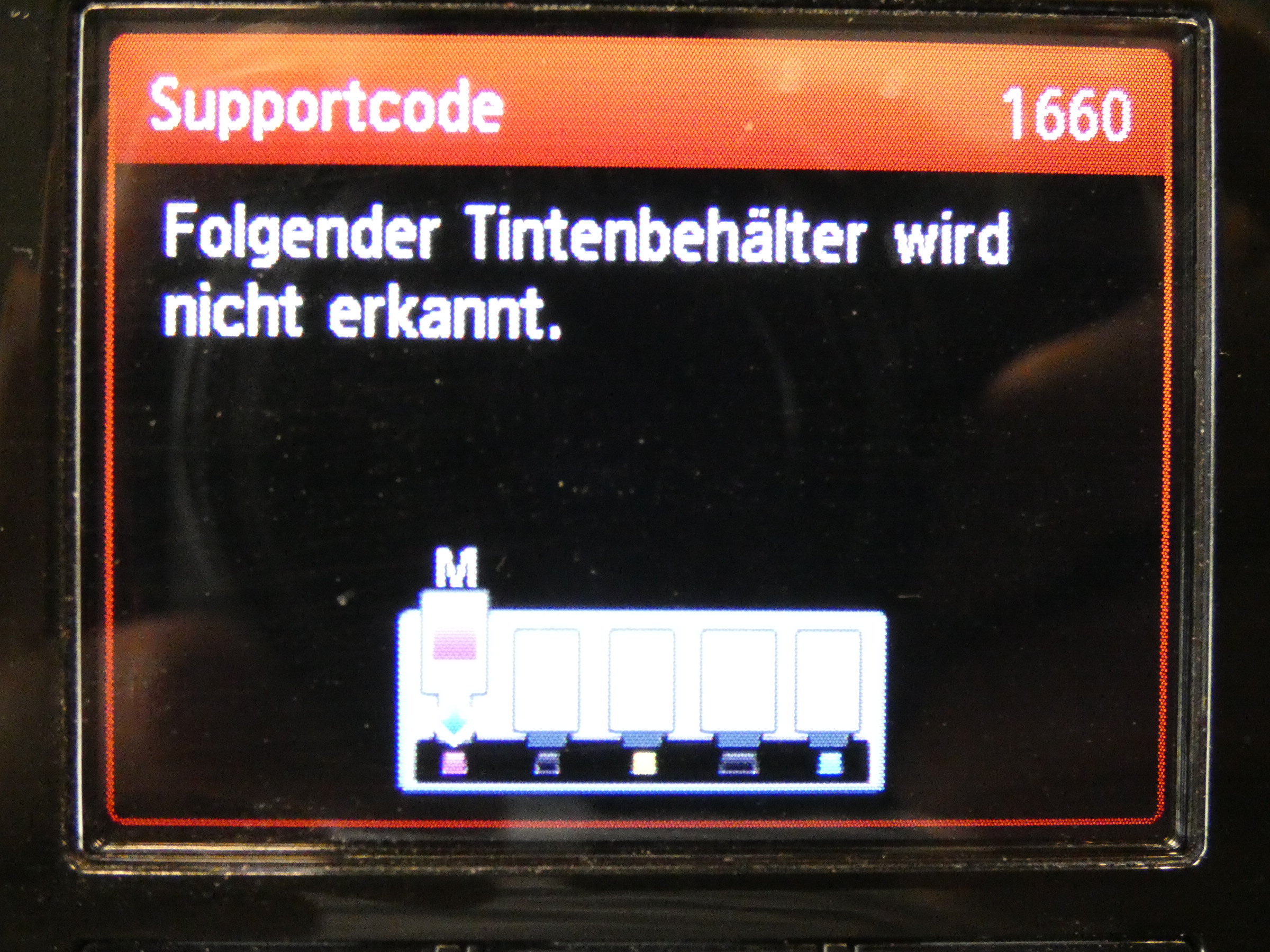 Canon Fehler 1660 – Ursachen und Lösungen einfach erklärt