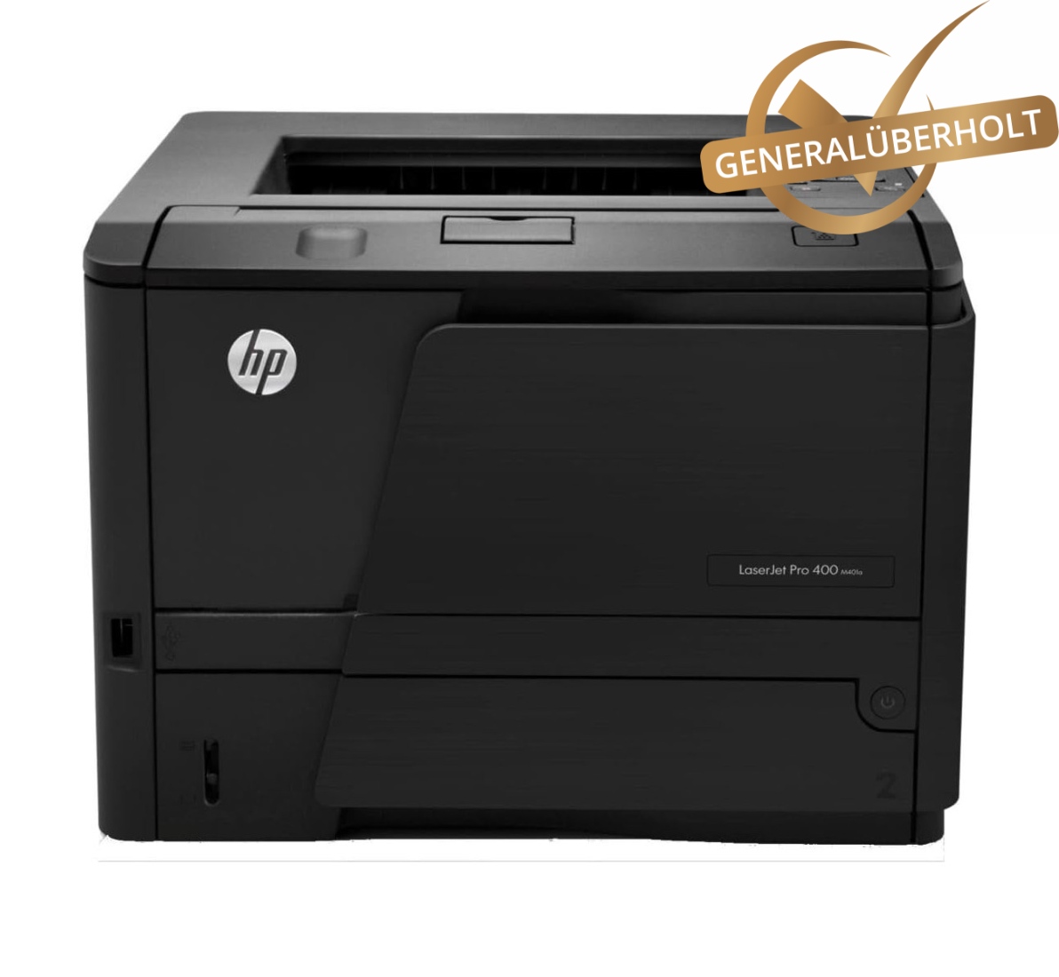 HP LaserJet Pro 400 M401a; ca. 22.820 gedruckte Seiten inkl. eingesetztem Toner