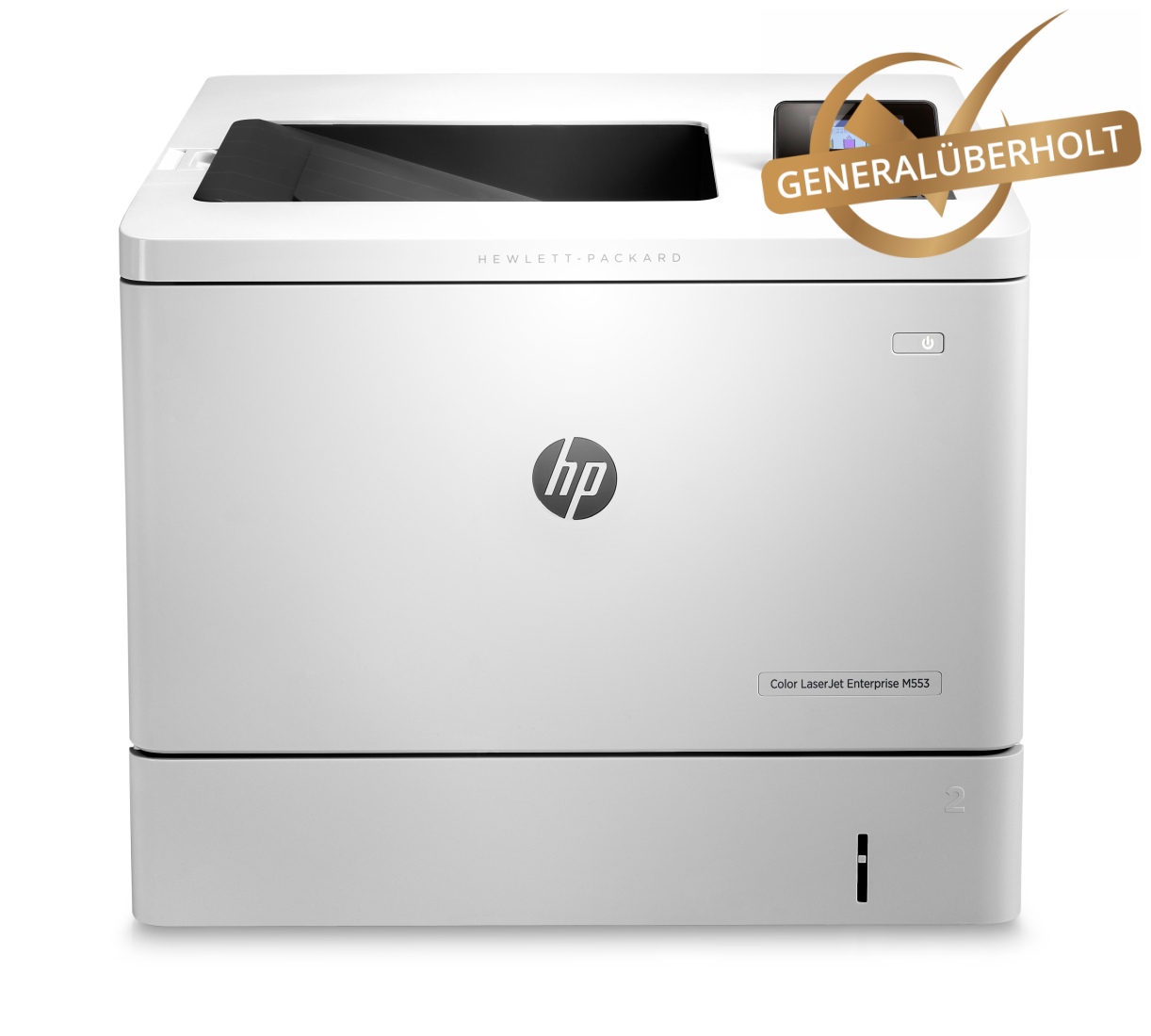 HP Color Laserjet Enterprise M553n; ca. 30.250 gedruckte Seiten inkl. eingesetzter Toner