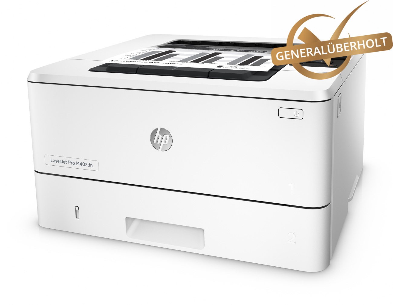 HP LaserJet Pro M402dn; ca. 31.100 gedruckte Seiten inkl. eingesetztem Toner