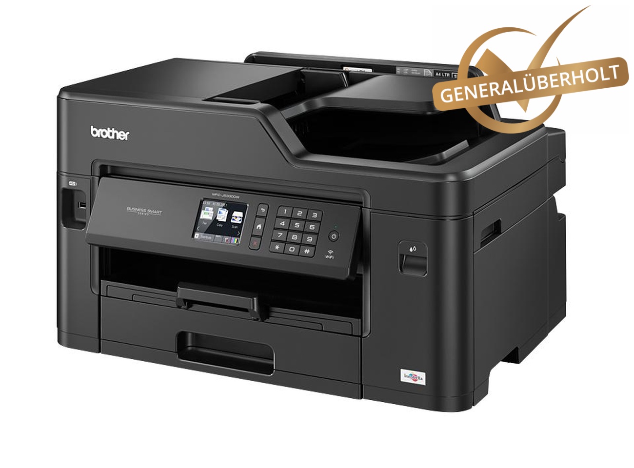 Brother MFC-J5330DW; ca. 190 gedruckte Seiten inkl. eingesetzter Patronen