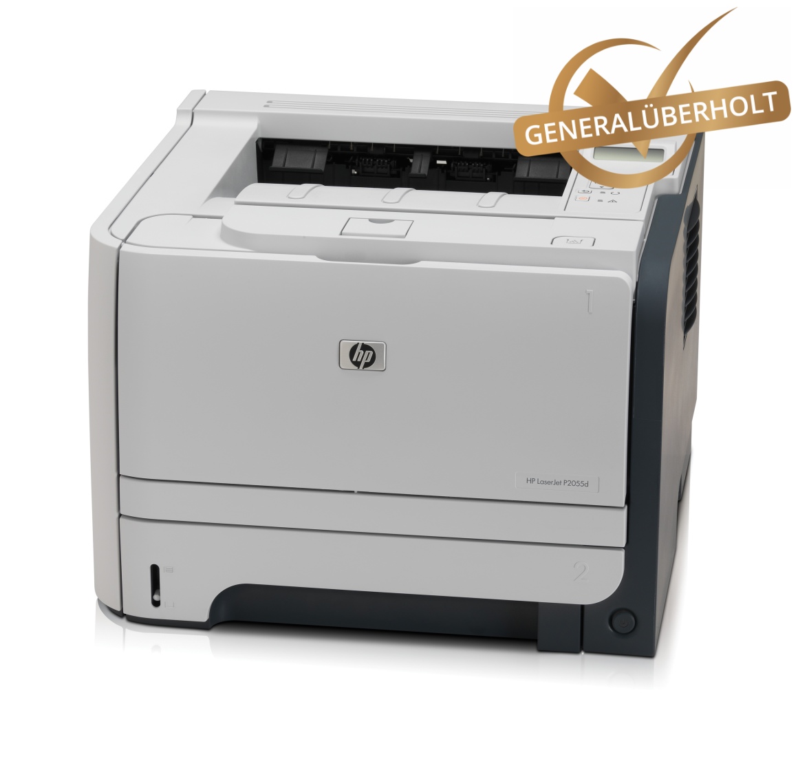 HP Laserjet P2055d; ca. 30.050 Seiten gedruckt inkl. eingesetztem Toner