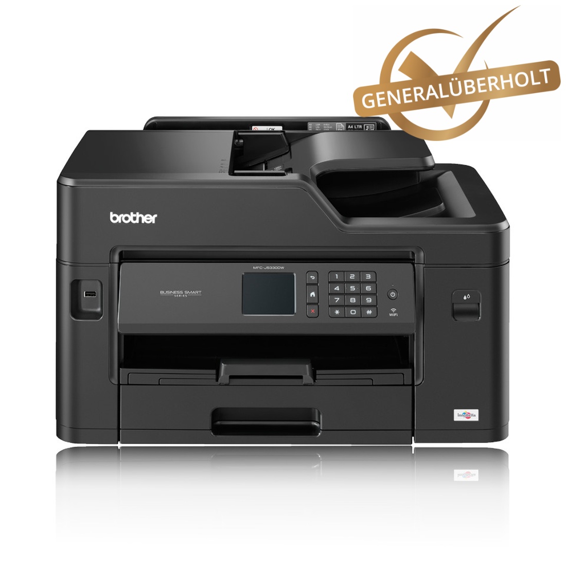 Brother MFC-J5330DW; ca. 190 gedruckte Seiten inkl. eingesetzter Patronen