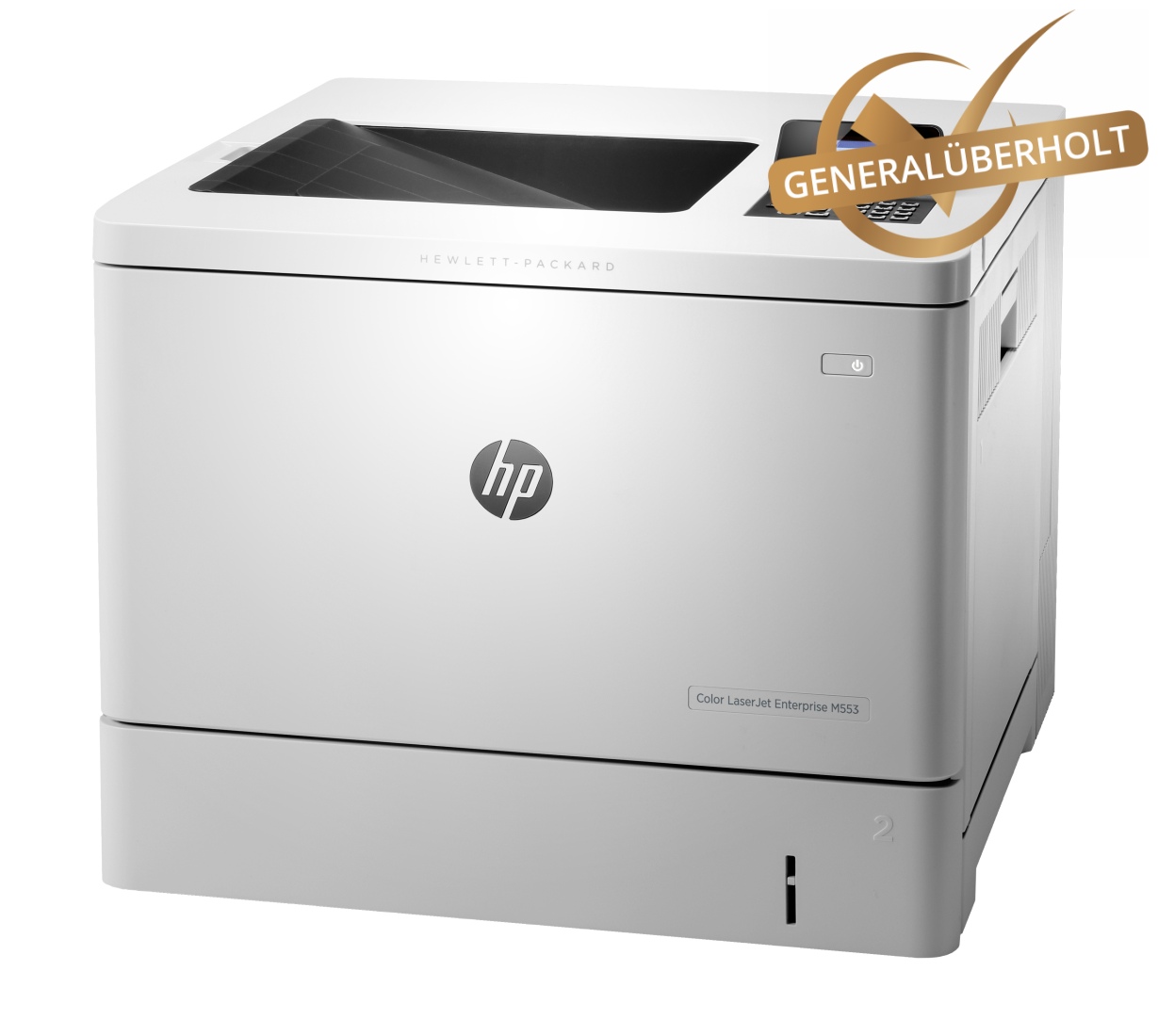 HP Color Laserjet Enterprise M553n; ca. 30.250 gedruckte Seiten inkl. eingesetzter Toner